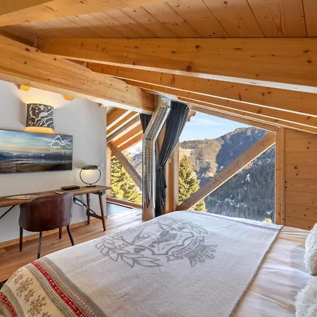 18 Iles Luxury With Sauna La Tzoumaz *