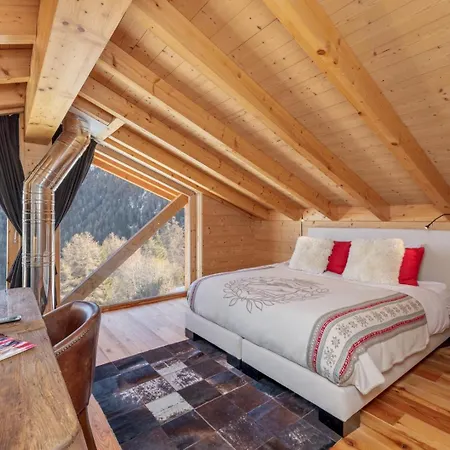 Шале 18 Iles Luxury With Sauna La Tzoumaz