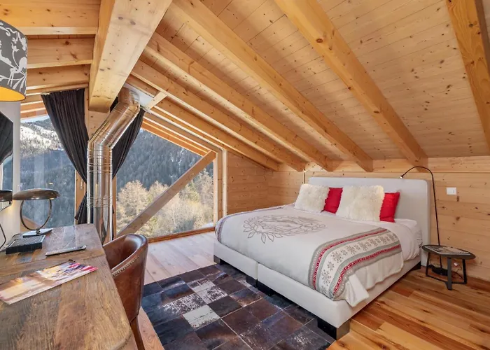 شاليه 18 Iles Luxury With Sauna La Tzoumaz