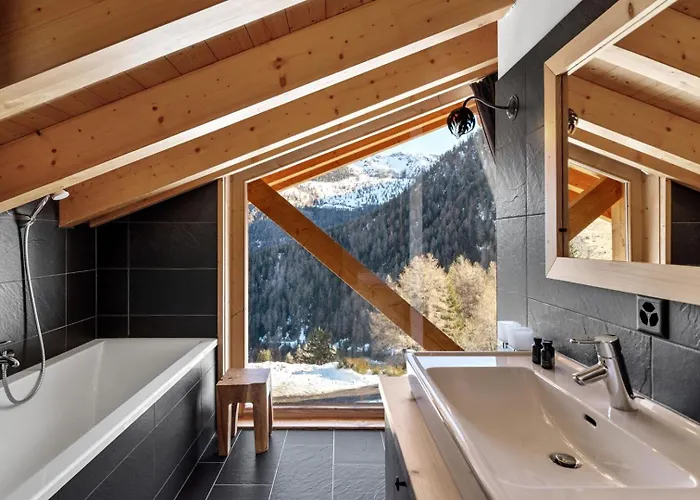 شاليه 18 Iles Luxury With Sauna La Tzoumaz *
