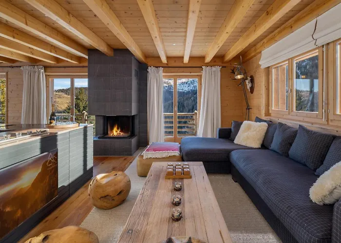 18 Iles Luxury With Sauna La Tzoumaz Riddes