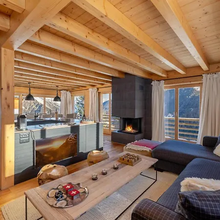 18 Iles Luxury With Sauna La Tzoumaz *