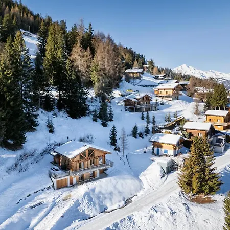 18 Iles Luxury With Sauna La Tzoumaz Alpesi faház *