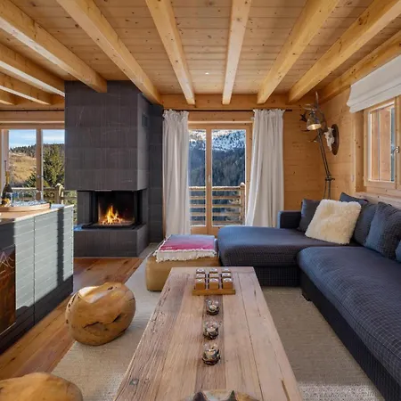 18 Iles Luxury With Sauna La Tzoumaz Riddes